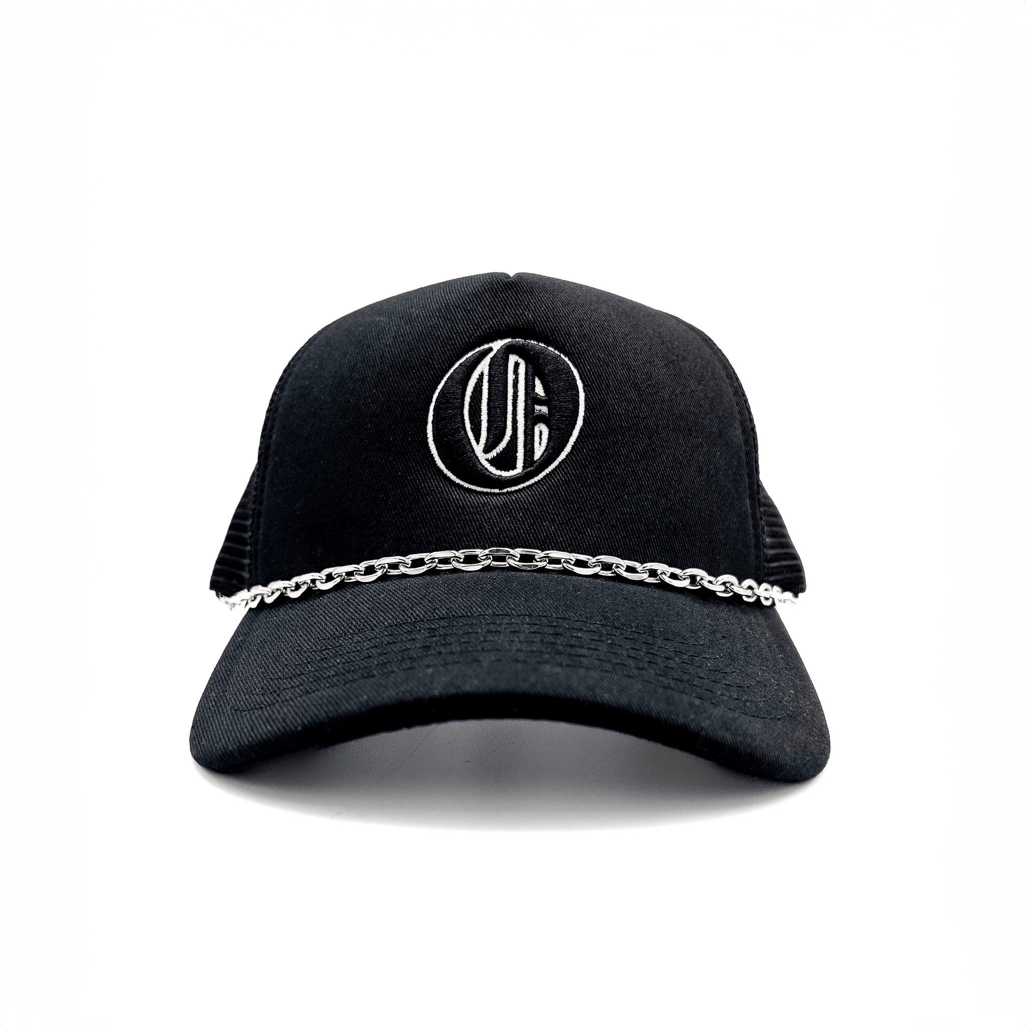 Old English Trucker Hat - Black