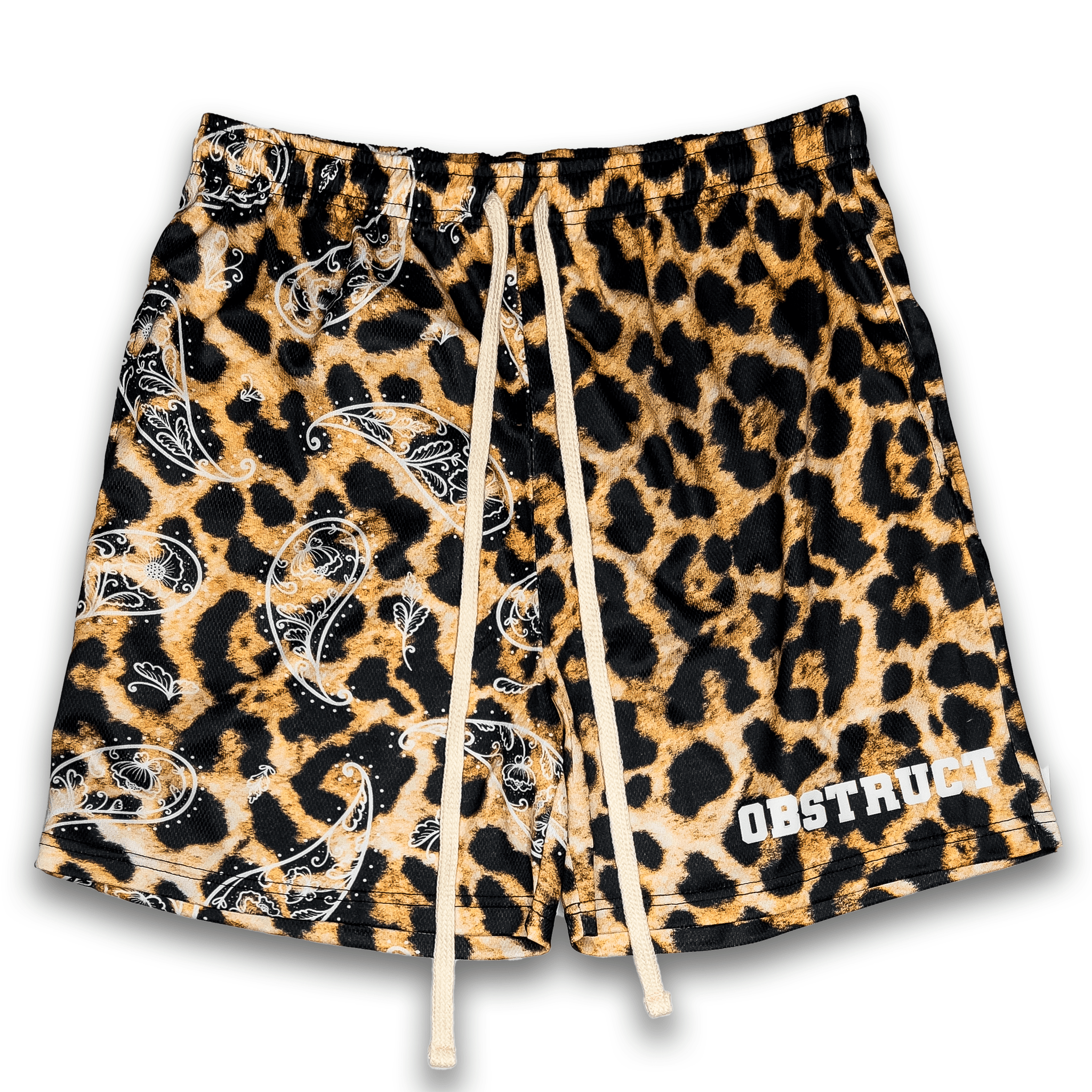 Leopard Print Shorts